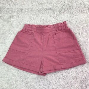 Crewcuts NWT Girls' pull-on short in wide-wale corduroy in pink